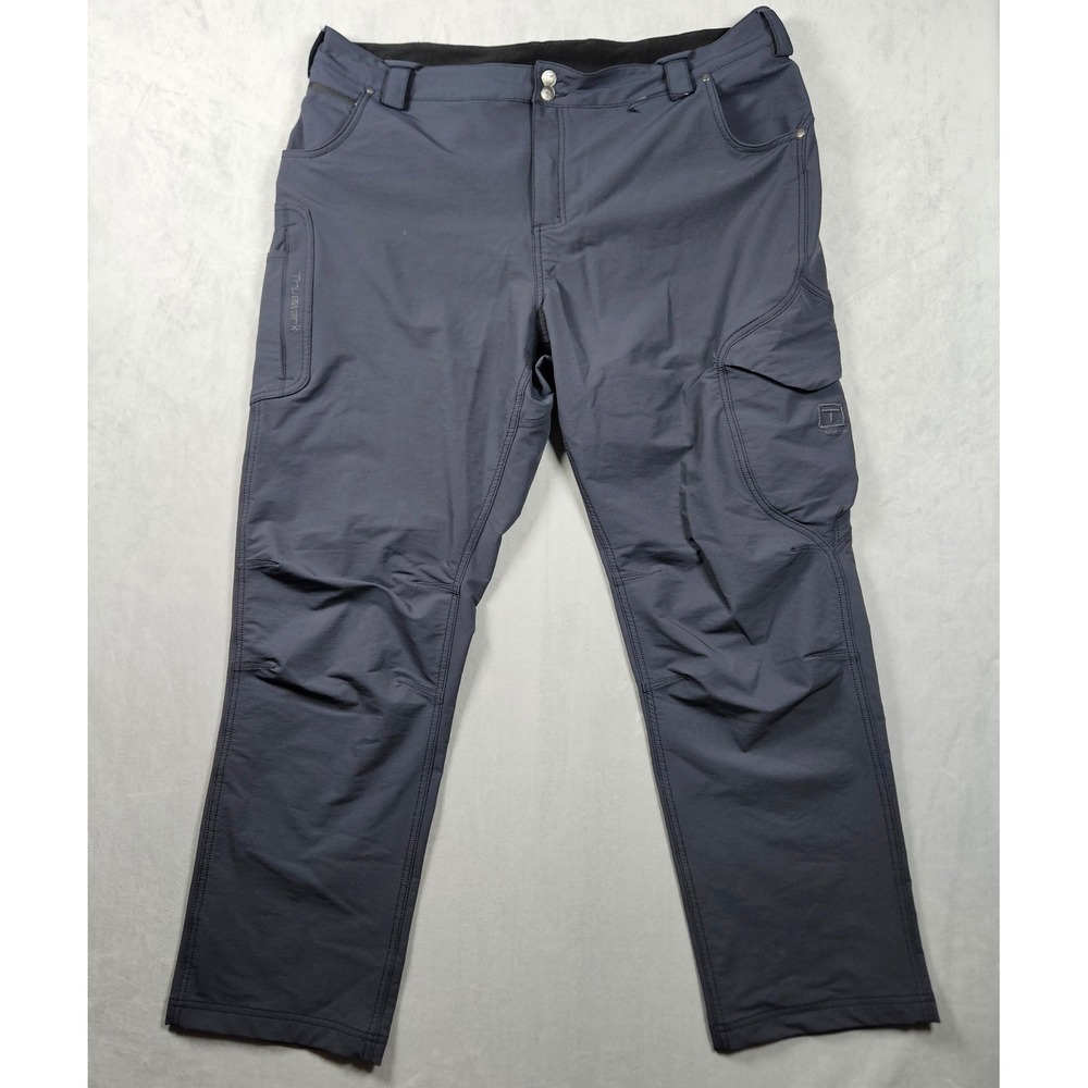 Truewerk T2 Werkpants Men 42x32 Navy Blue Technical Softshell Work Cargo Stretch